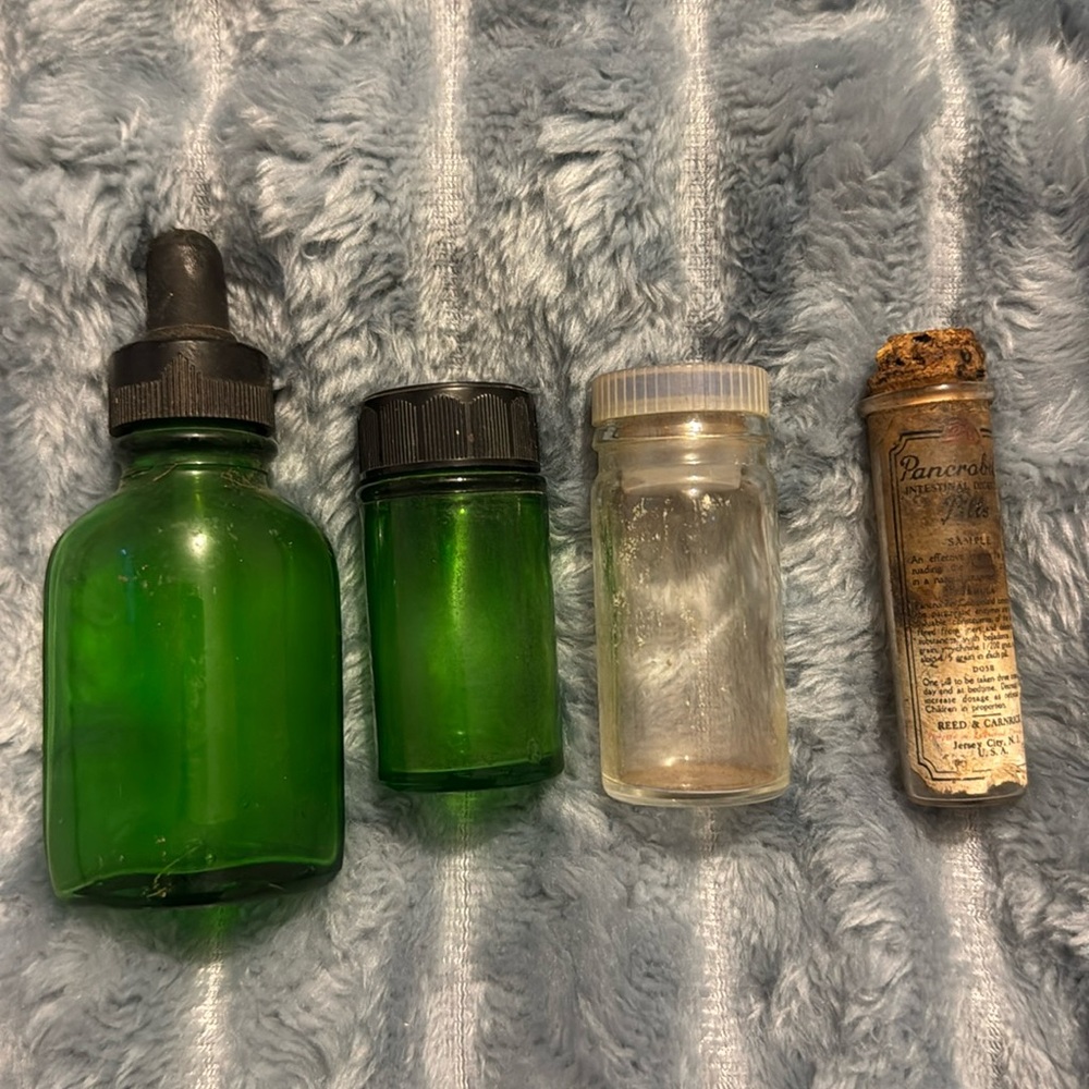 Vintage Medication Bottles